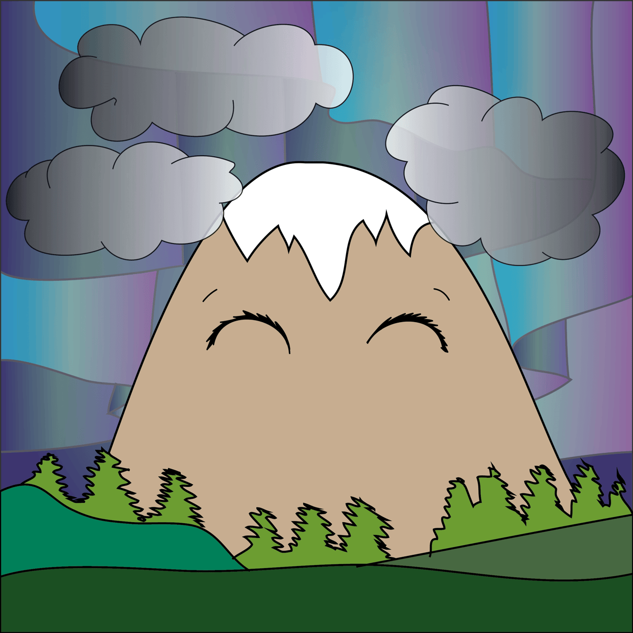 Cute Mountain #2818