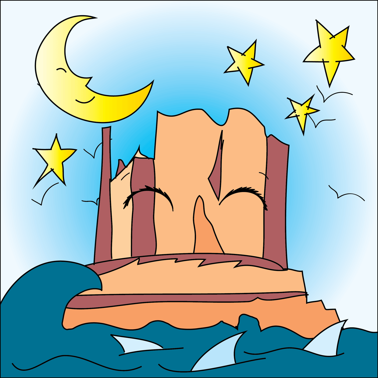 Cute Mountain #2832