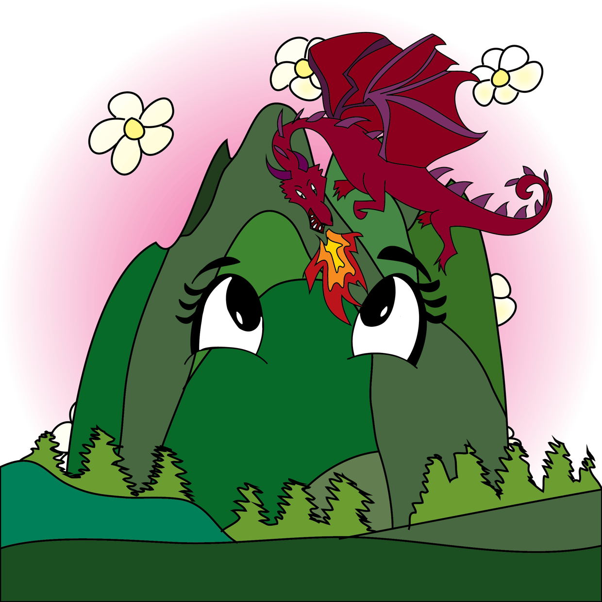 Cute Mountain #2840