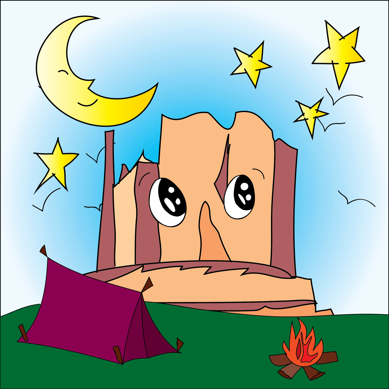 Cute Mountain #2841