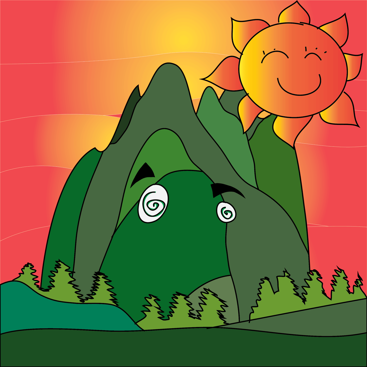 Cute Mountain #2875