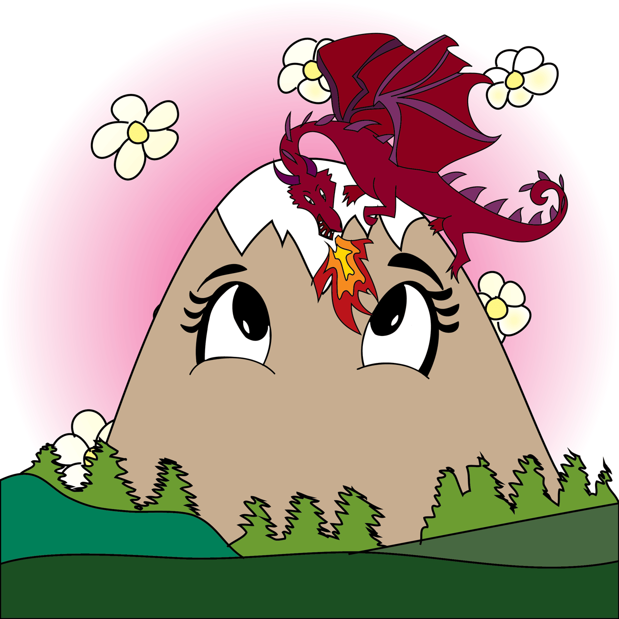 Cute Mountain #2953