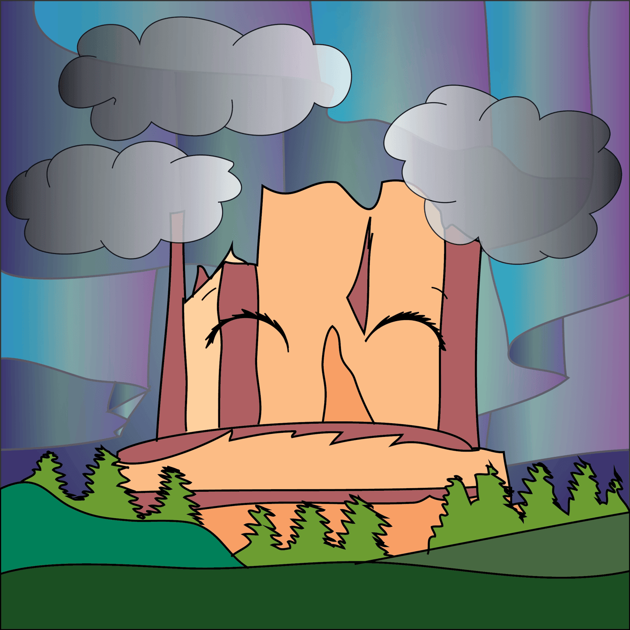 Cute Mountain #2968