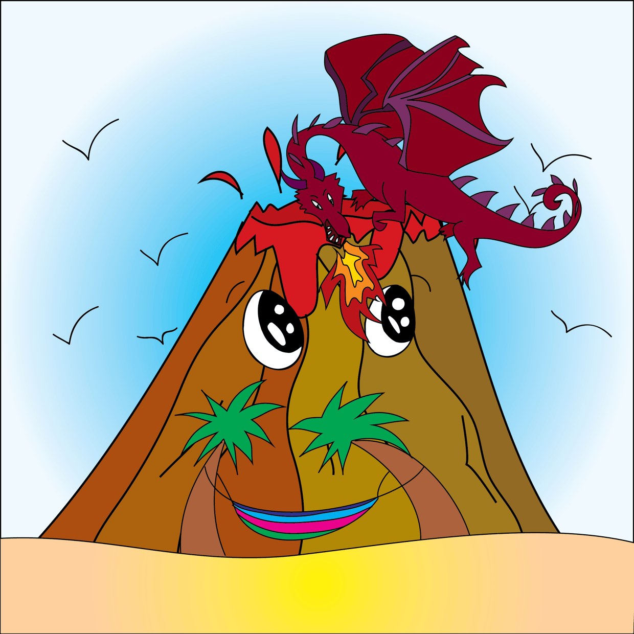 Cute Mountain #2973