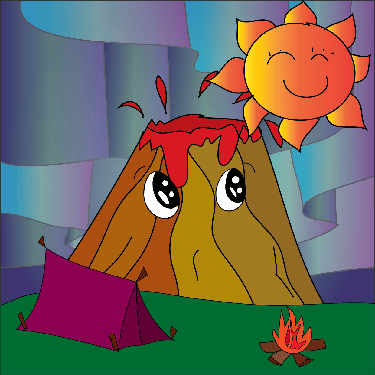 Cute Mountain #2979