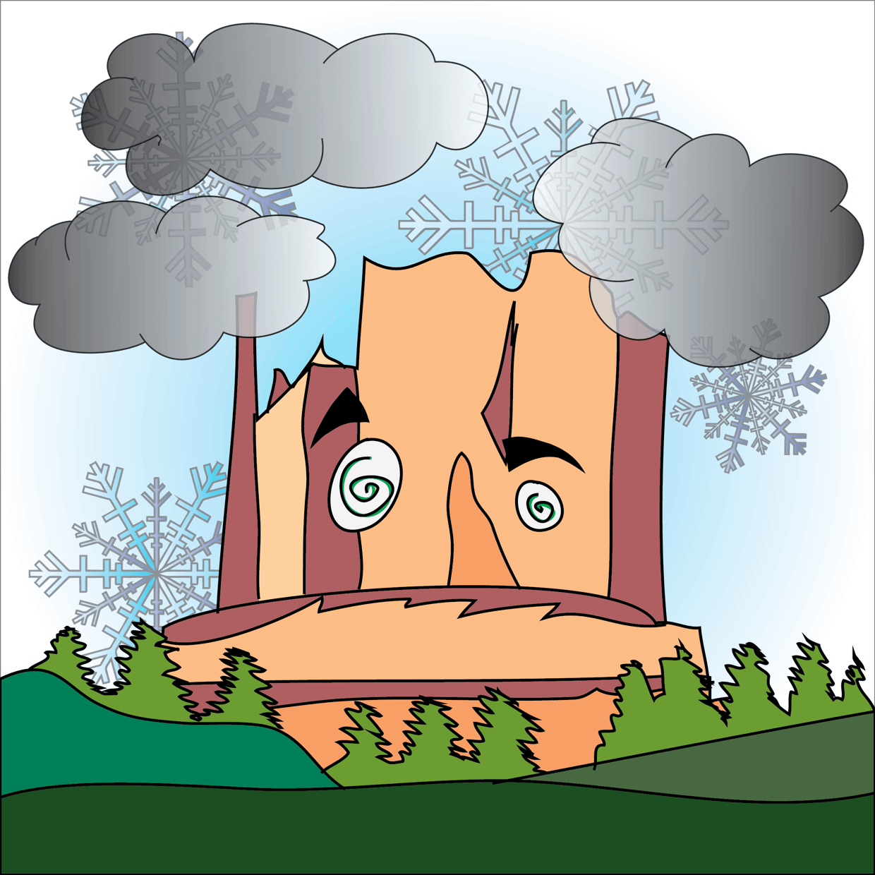 Cute Mountain #3008