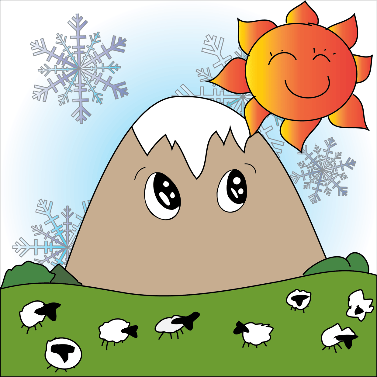 Cute Mountain #3012