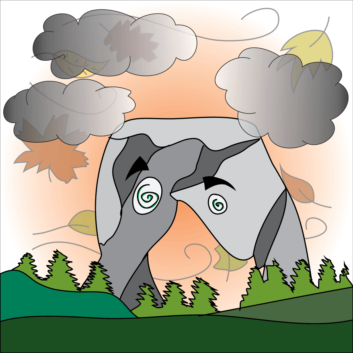 Cute Mountain #3041