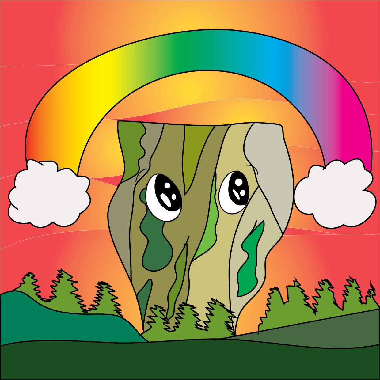 Cute Mountain #3052
