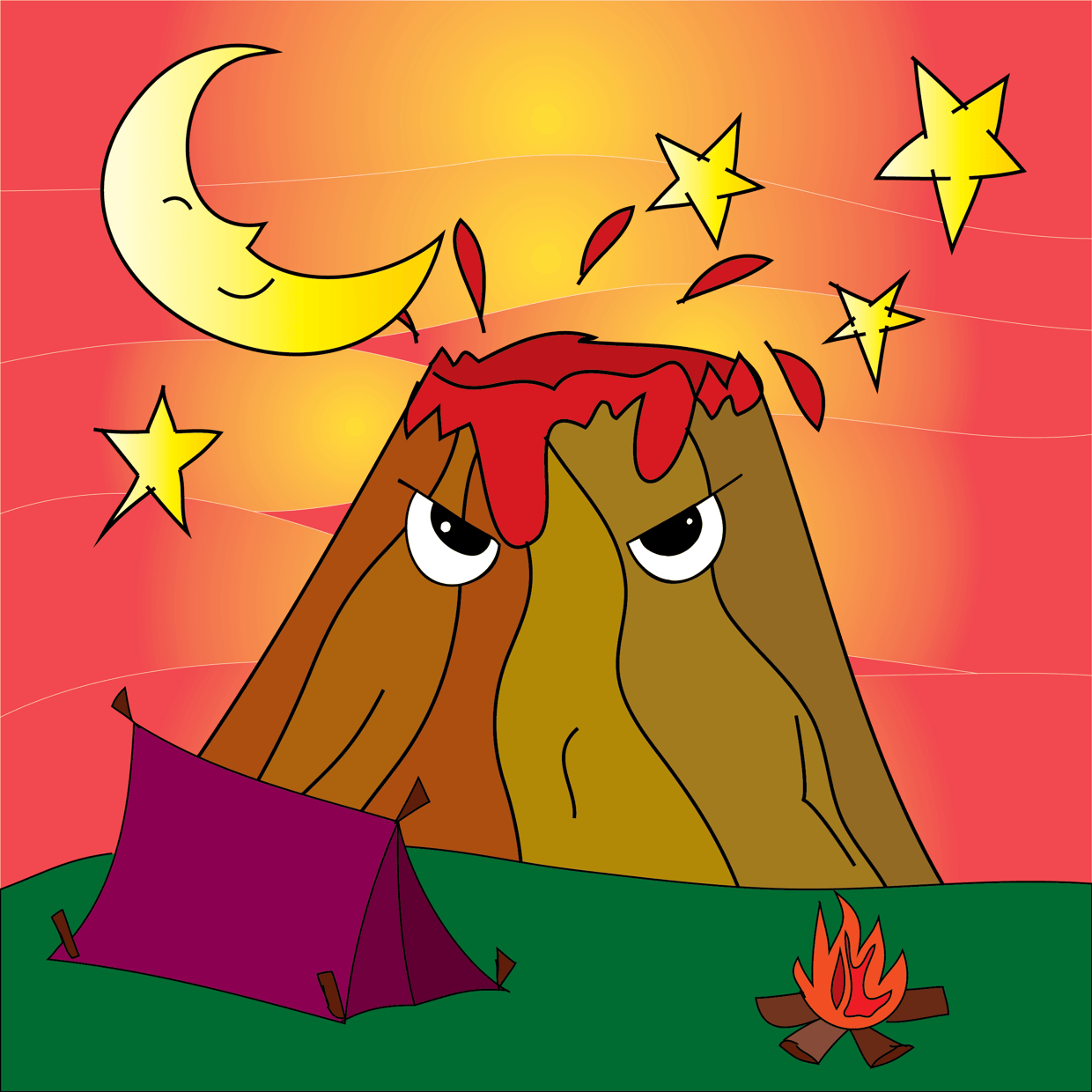 Cute Mountain #3091