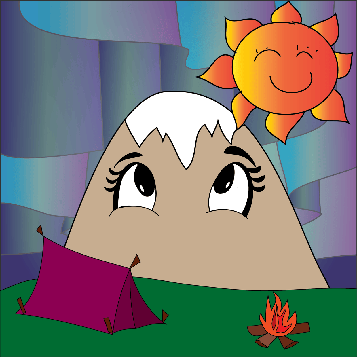Cute Mountain #3128