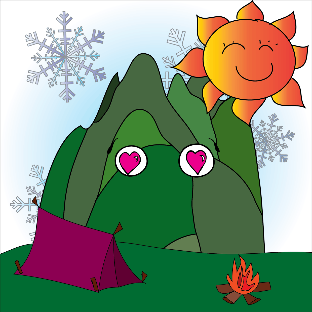 Cute Mountain #3132