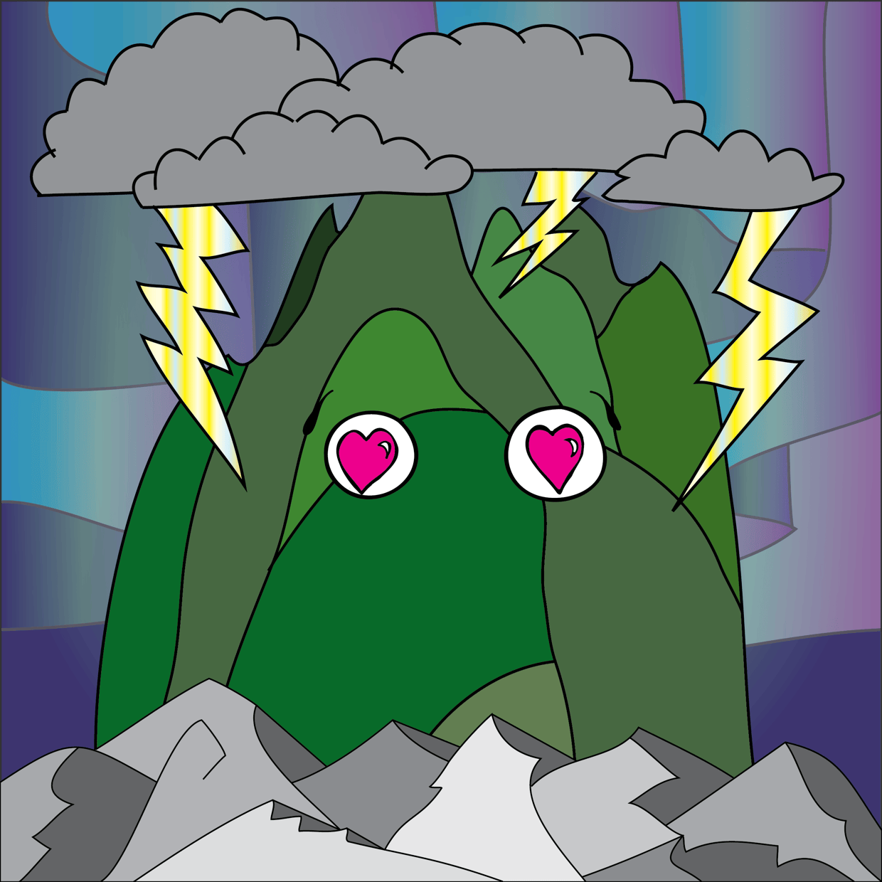 Cute Mountain #3136