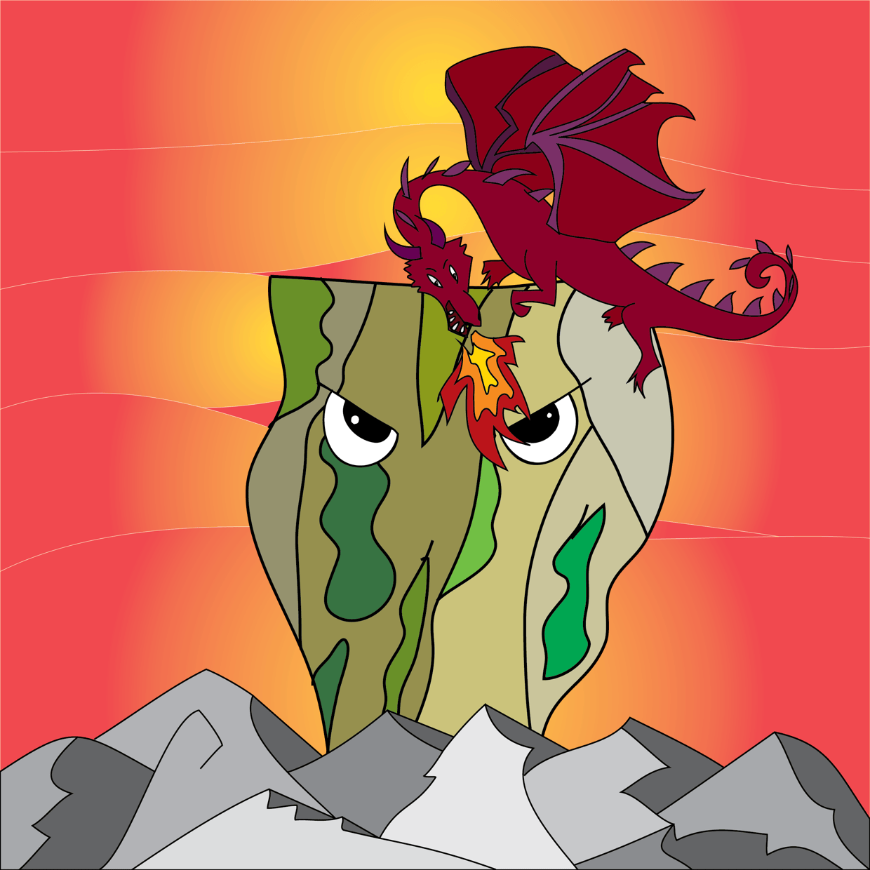 Cute Mountain #3196