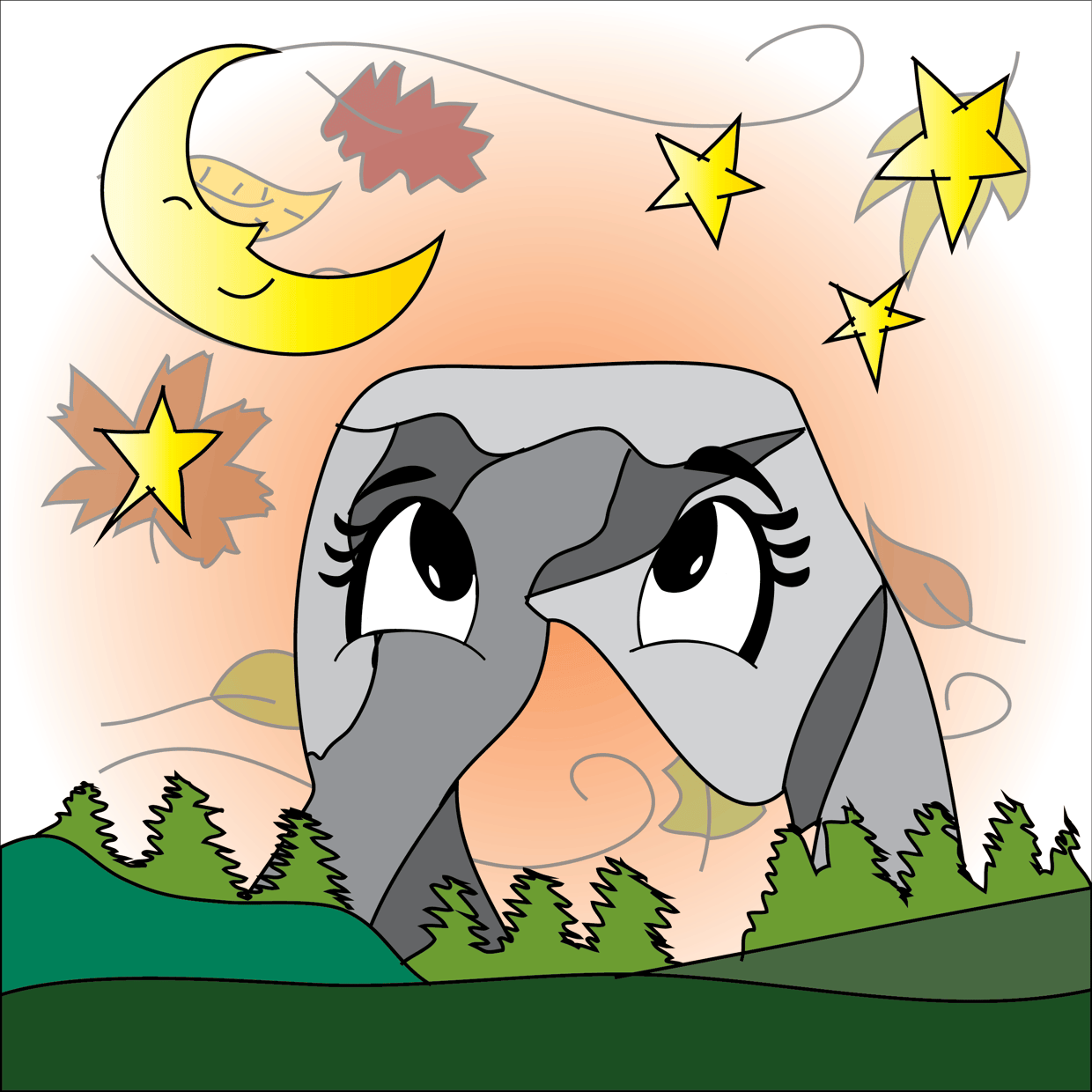 Cute Mountain #3197