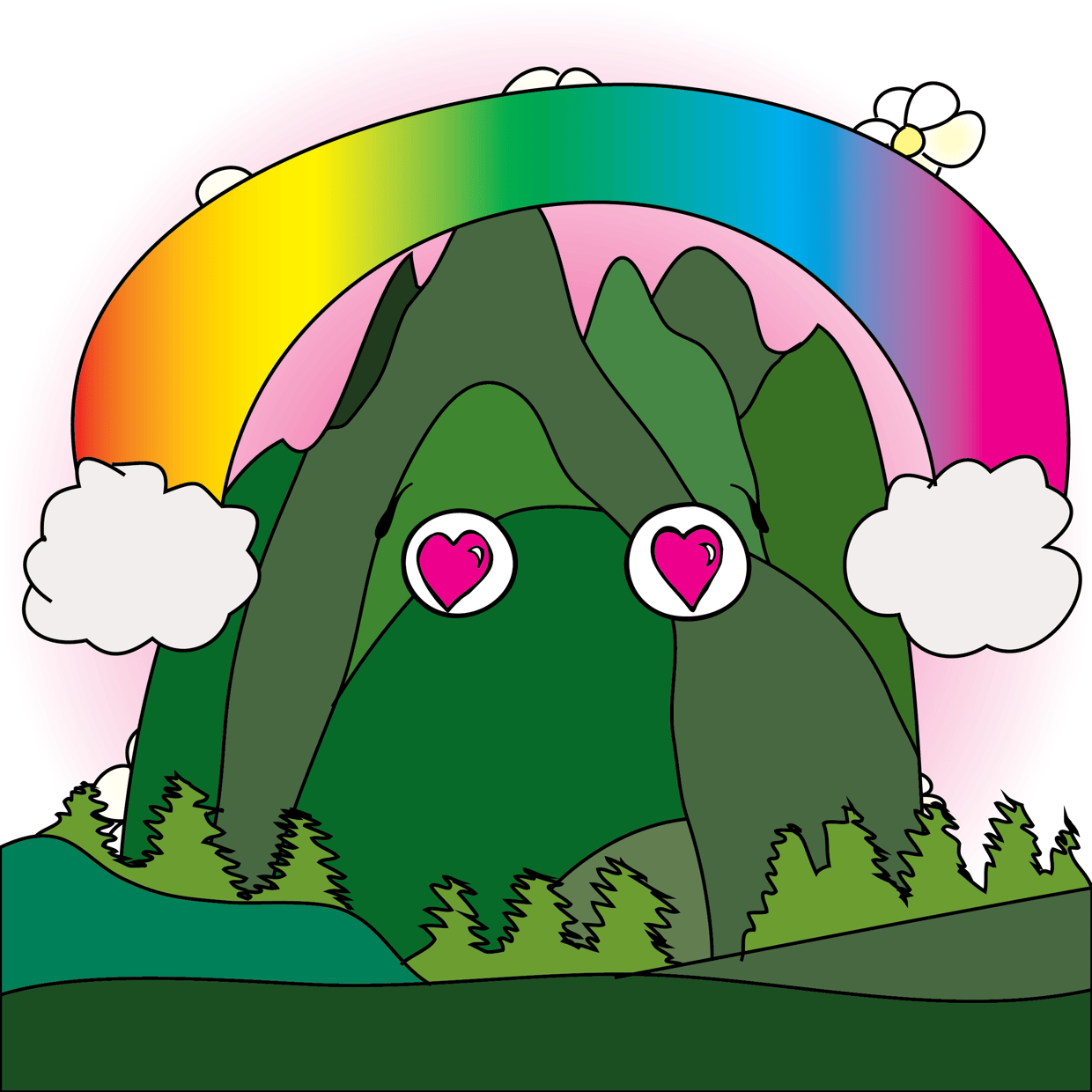 Cute Mountain #3199