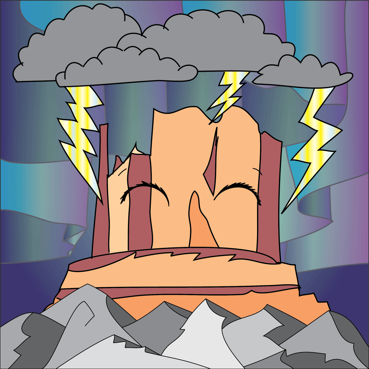Cute Mountain #3203