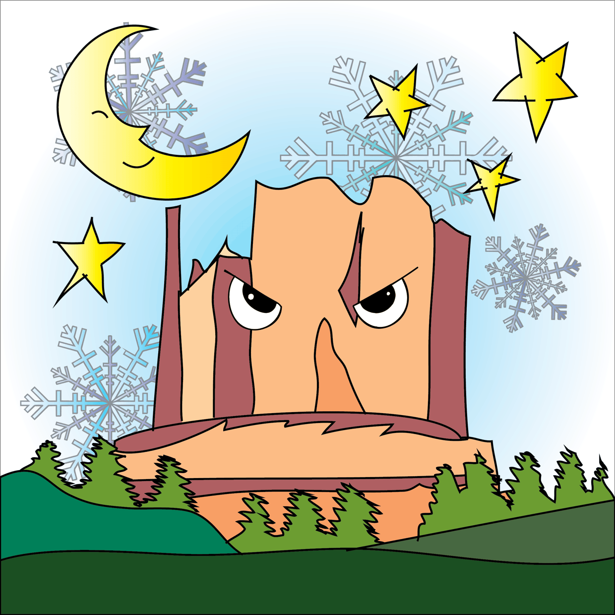 Cute Mountain #3257