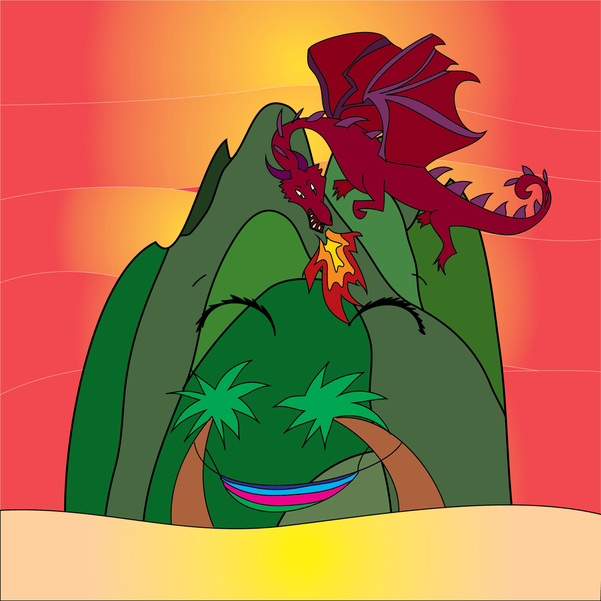 Cute Mountain #3264