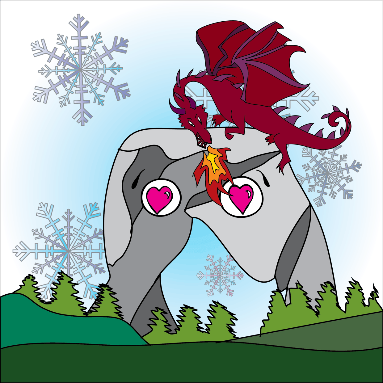 Cute Mountain #3295