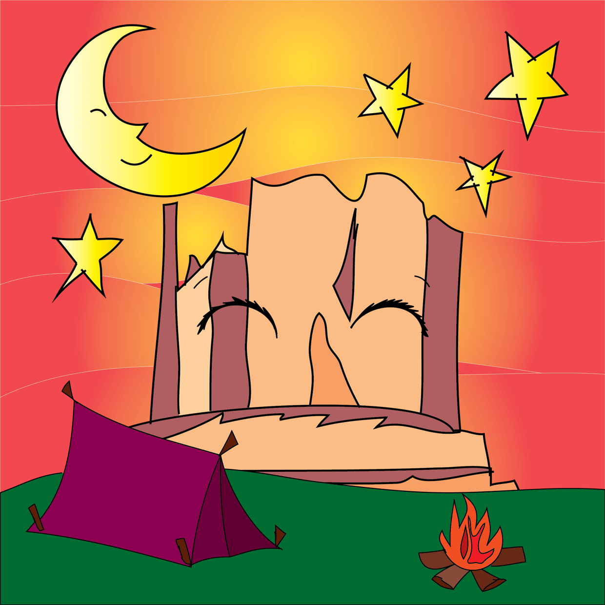 Cute Mountain #3297