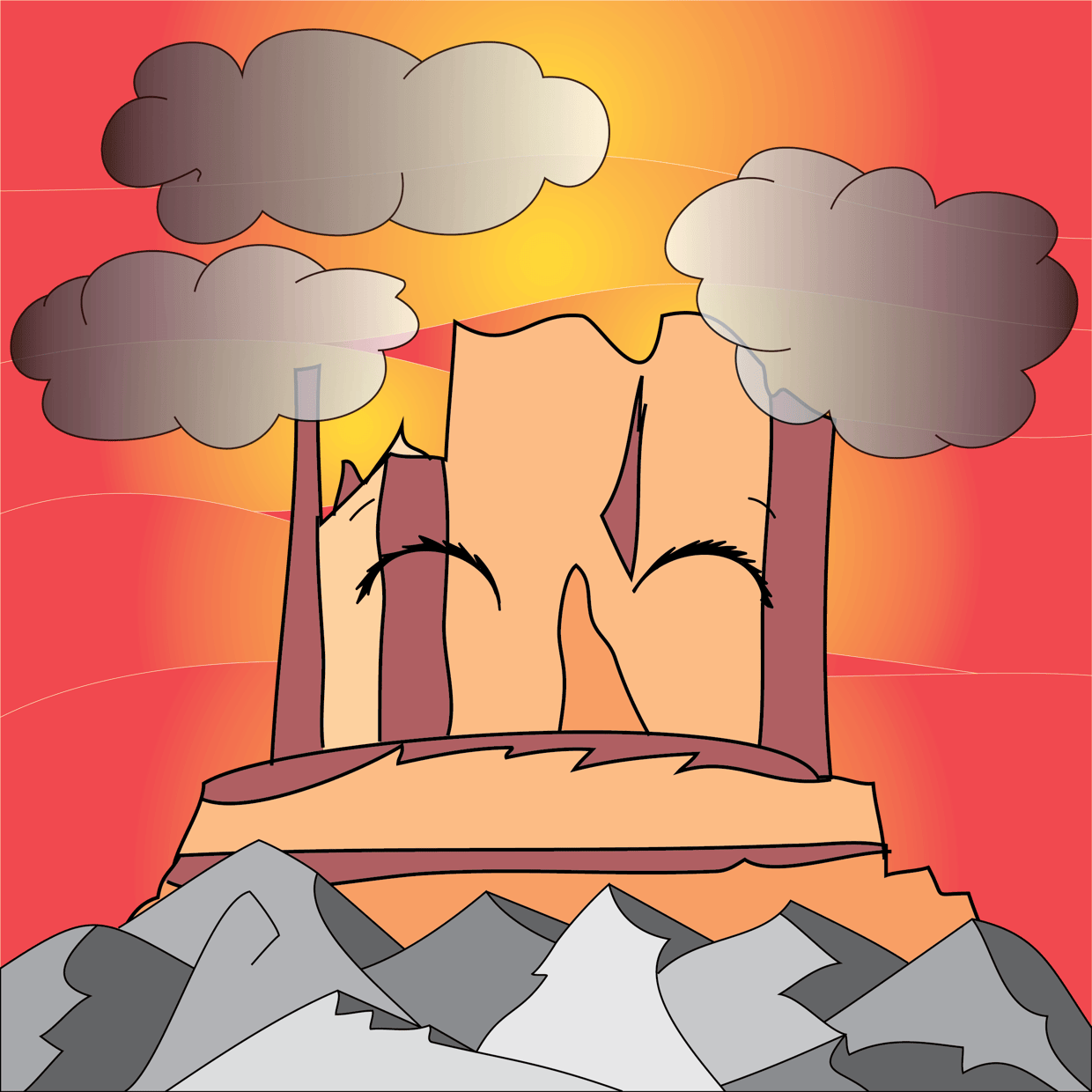 Cute Mountain #3318
