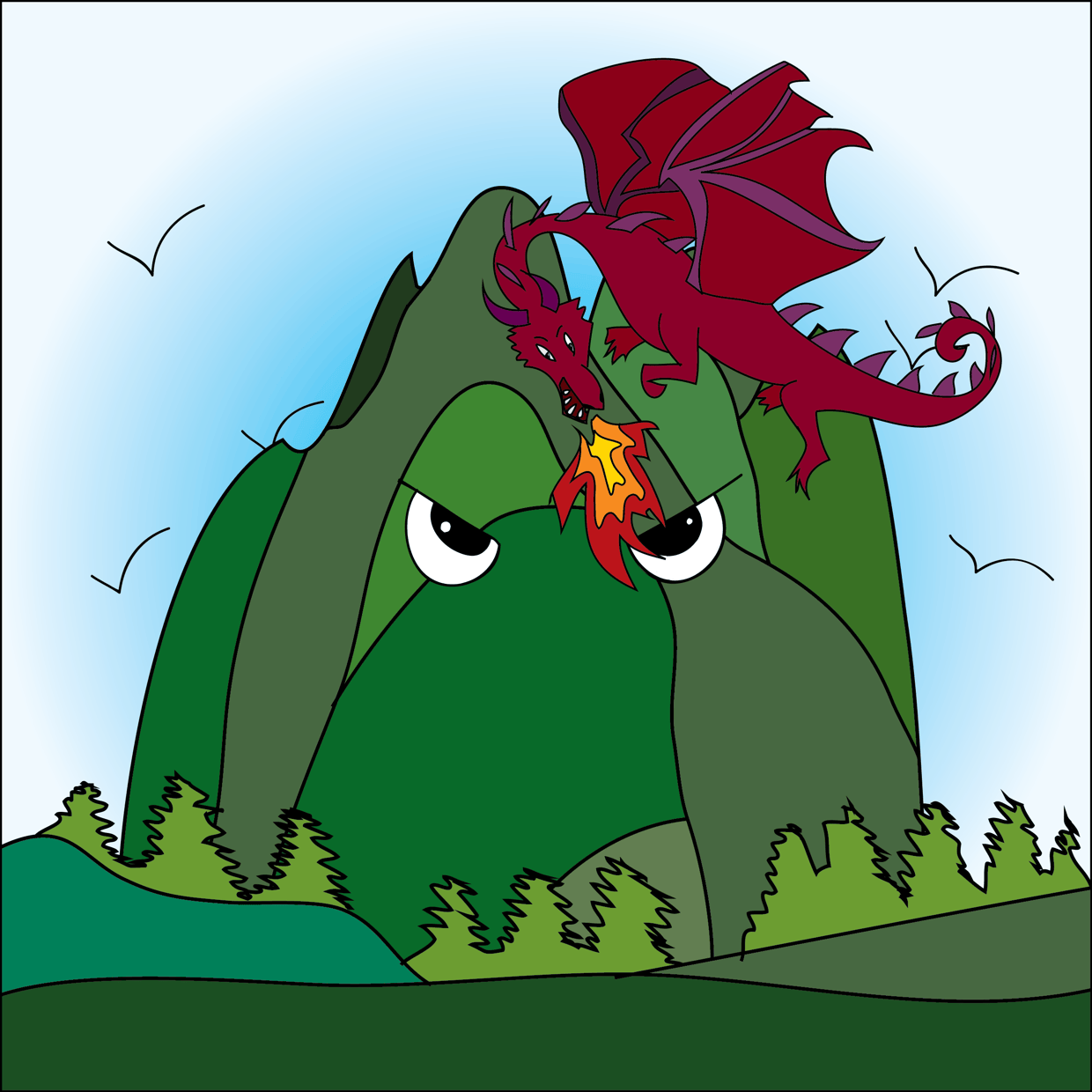 Cute Mountain #3338