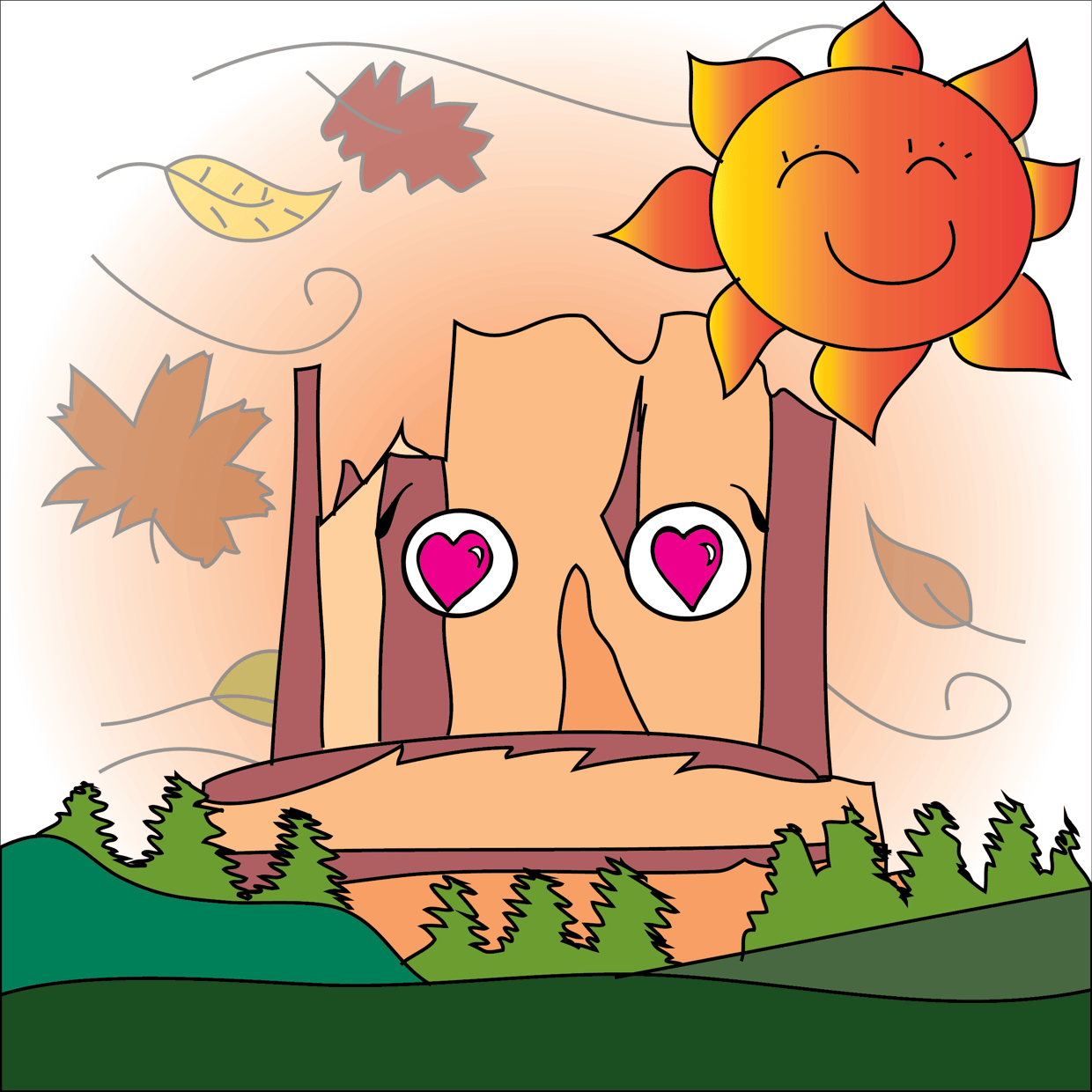 Cute Mountain #3358
