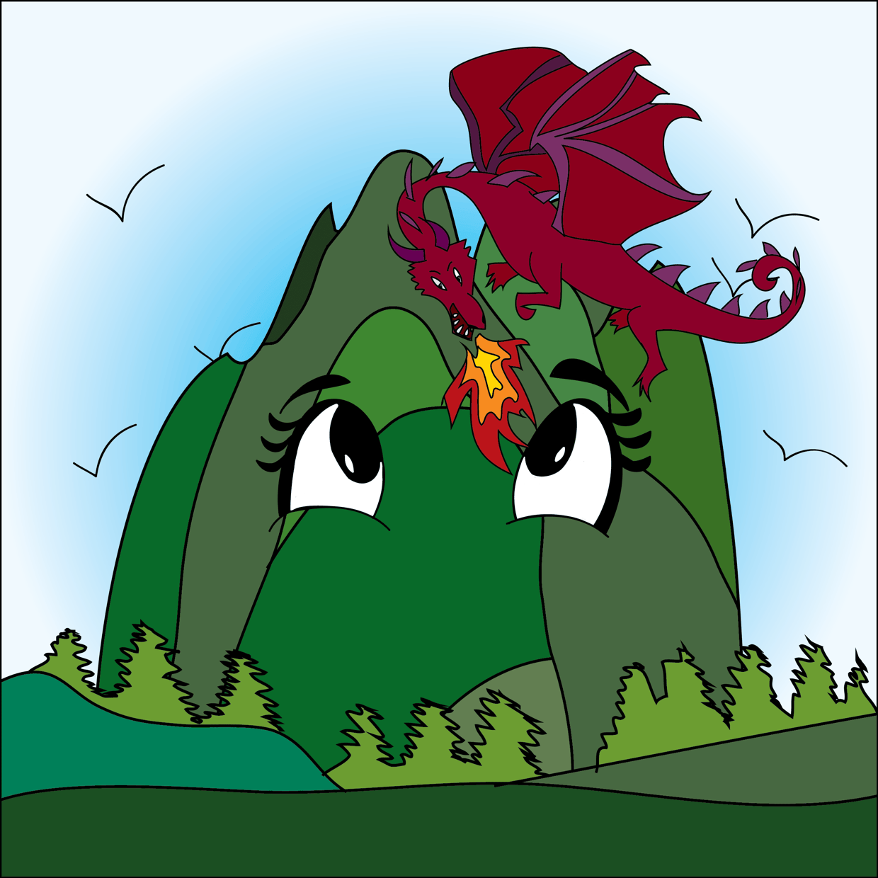 Cute Mountain #3363