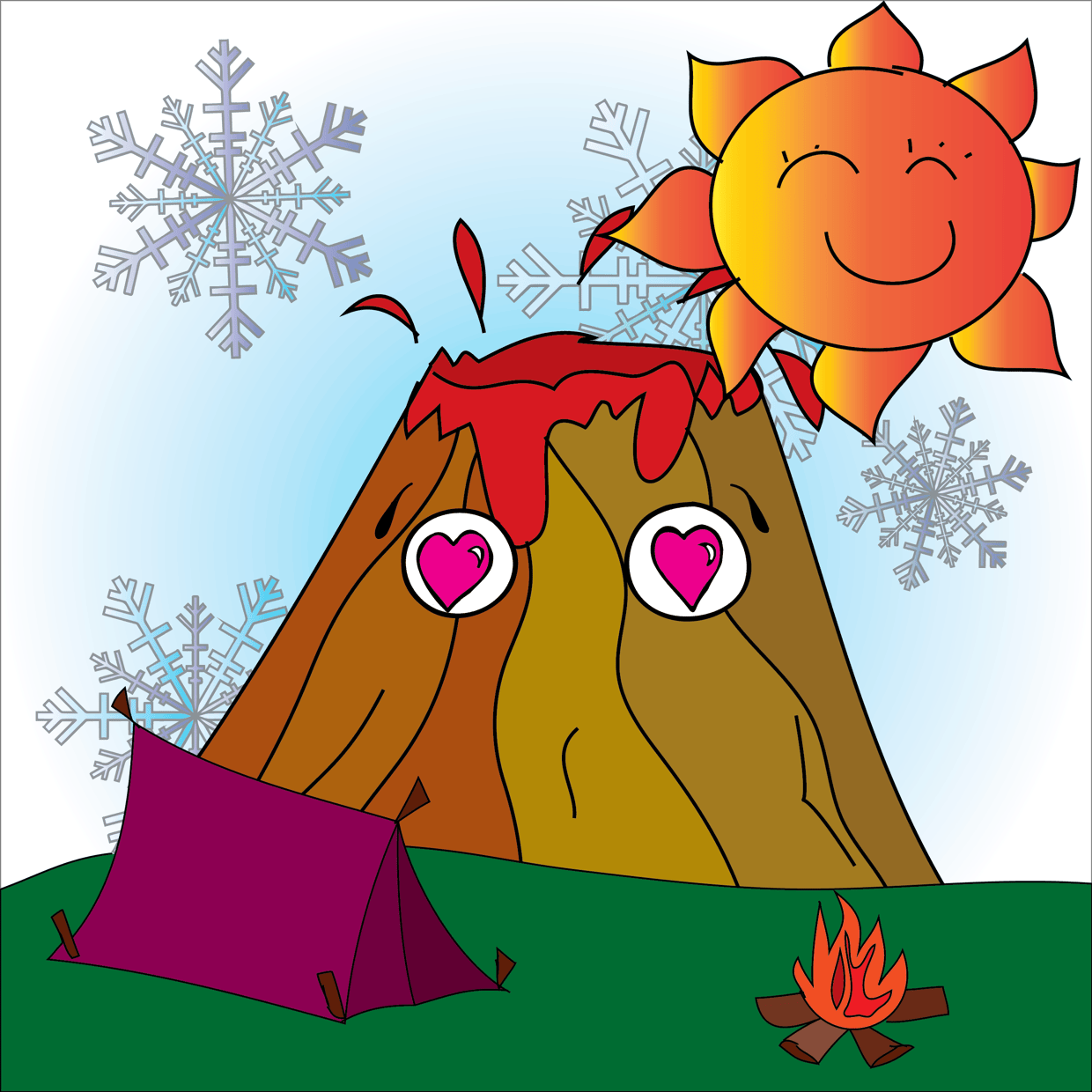 Cute Mountain #3397