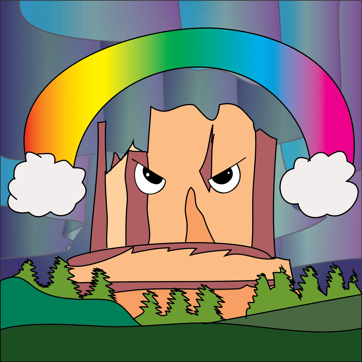 Cute Mountain #3411