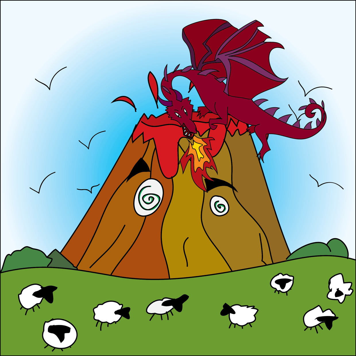 Cute Mountain #3429