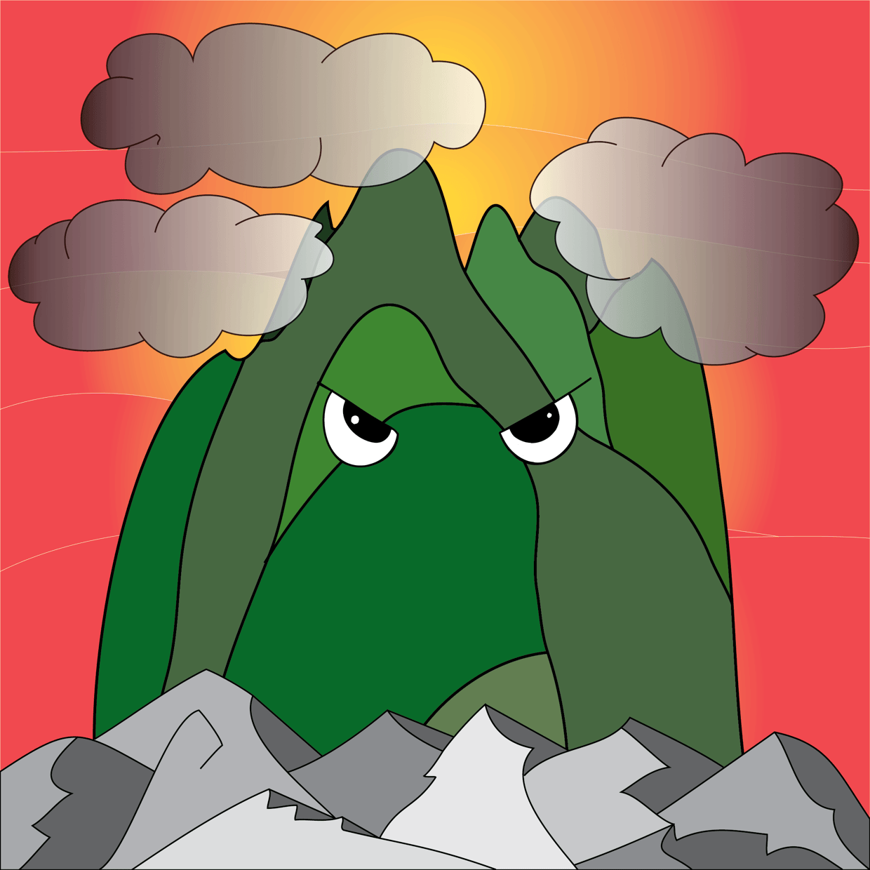 Cute Mountain #3464