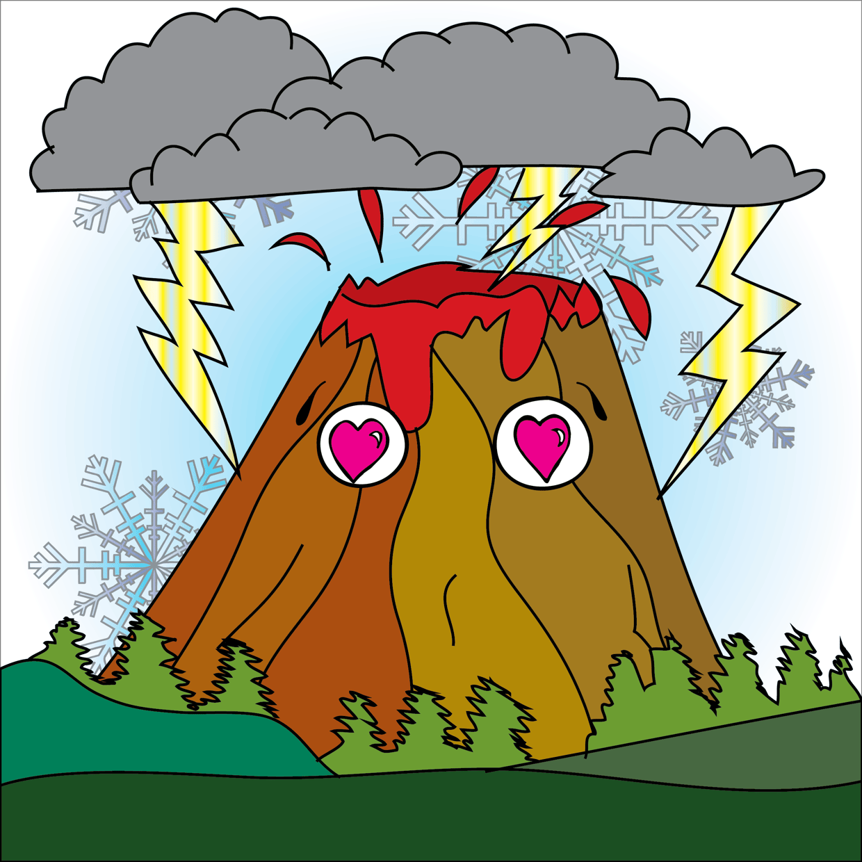 Cute Mountain #3471