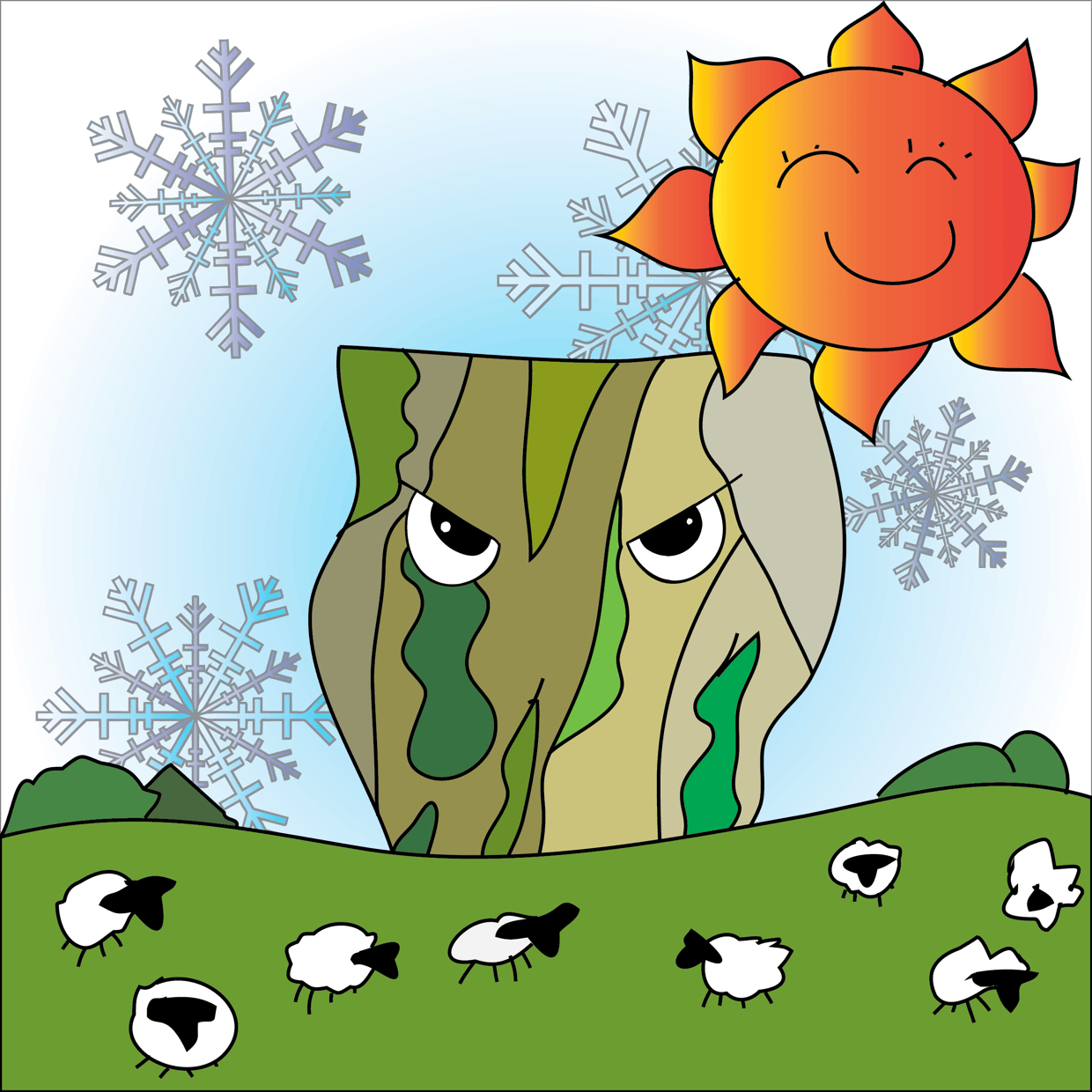 Cute Mountain #3503