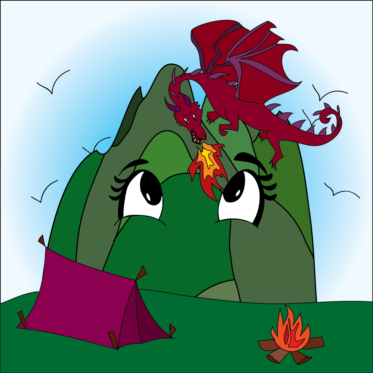 Cute Mountain #3510