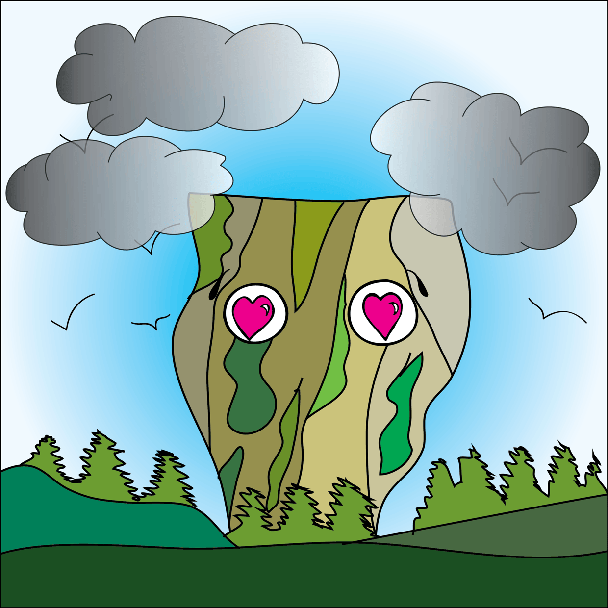 Cute Mountain #3530
