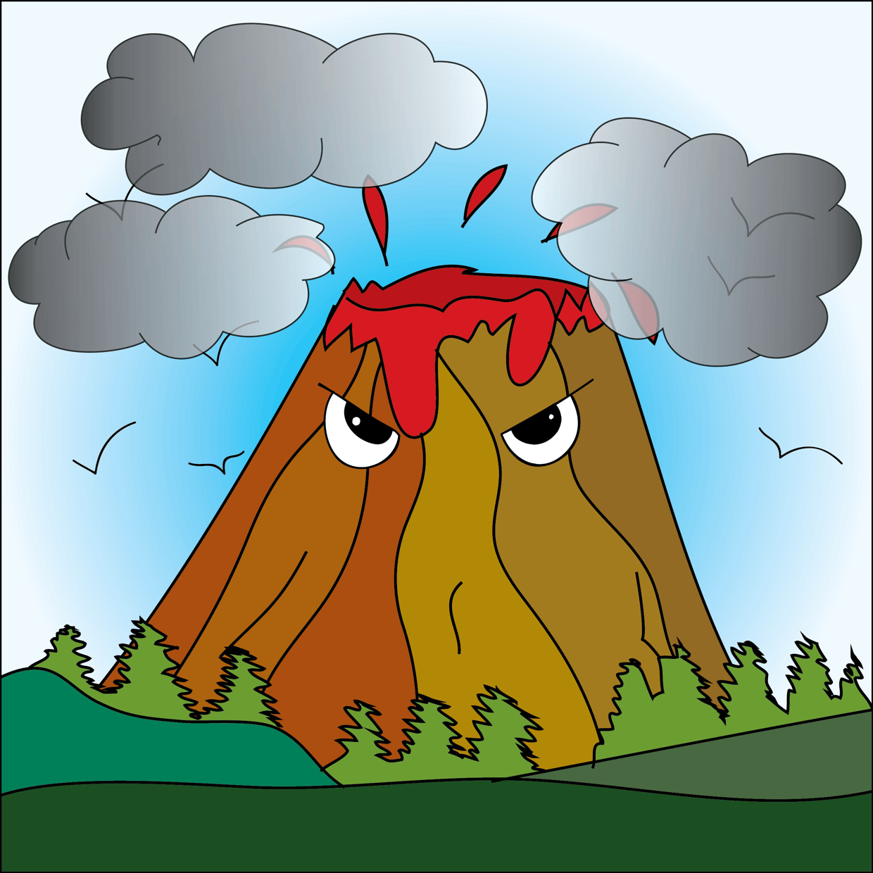 Cute Mountain #3550