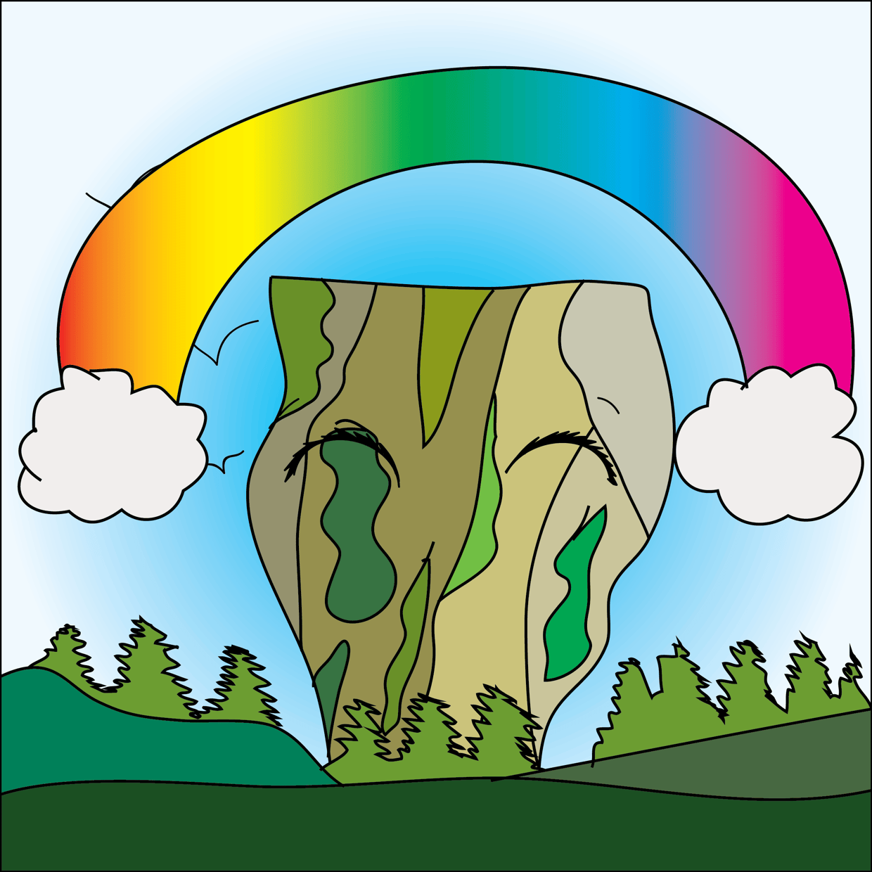 Cute Mountain #3552