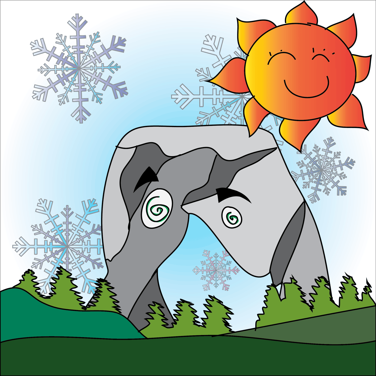 Cute Mountain #3570