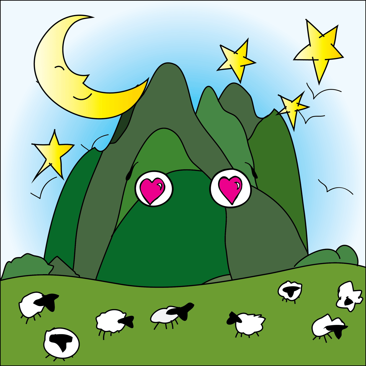 Cute Mountain #3576