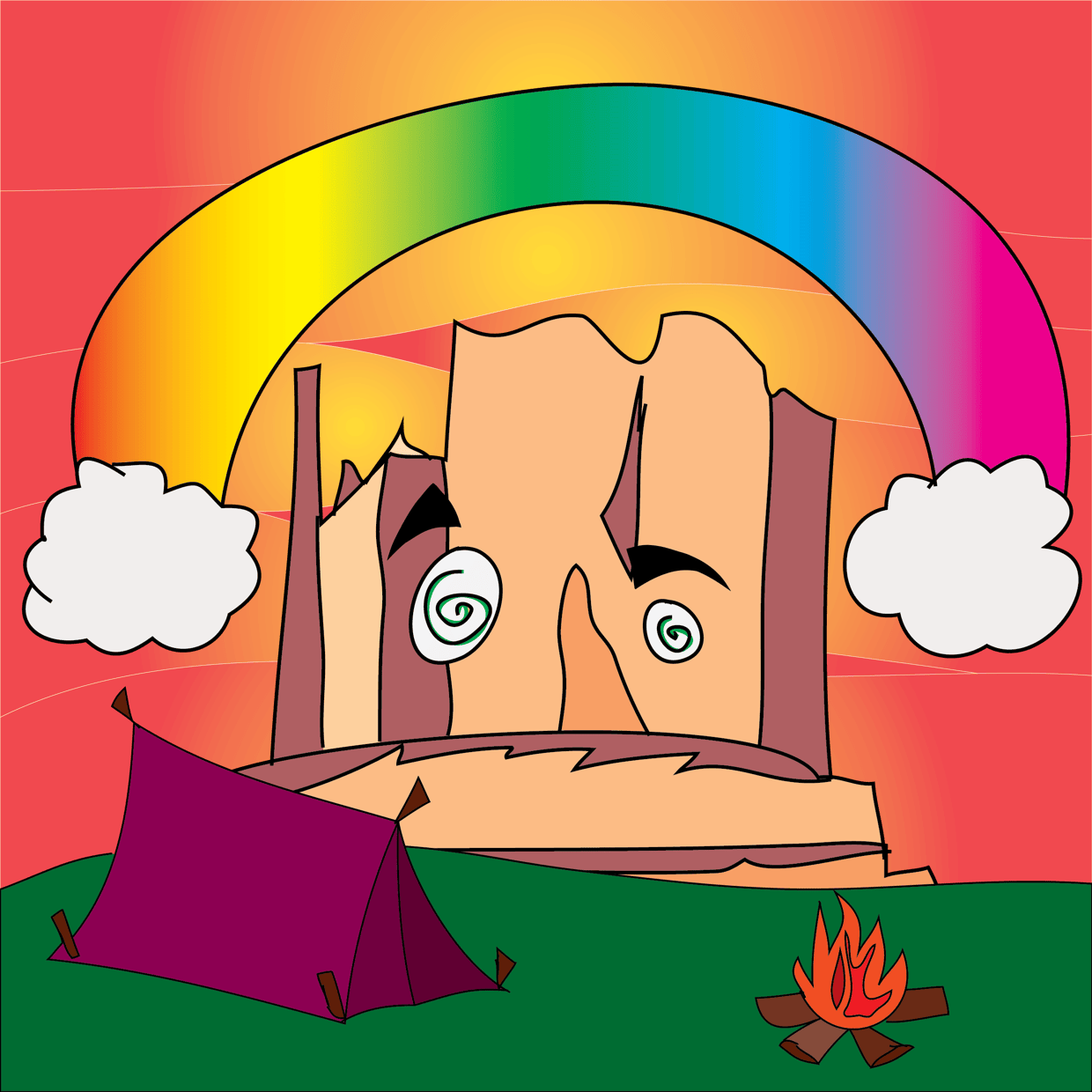 Cute Mountain #3598