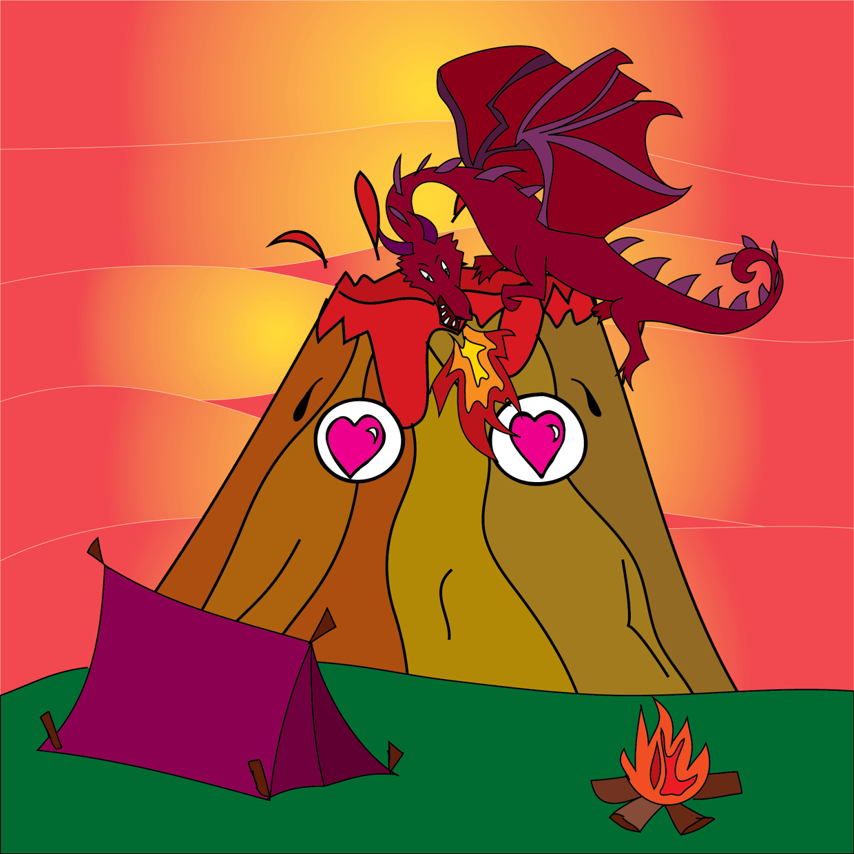 Cute Mountain #3611