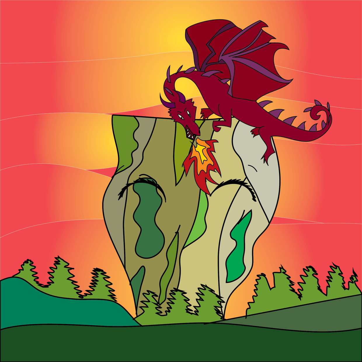 Cute Mountain #3614