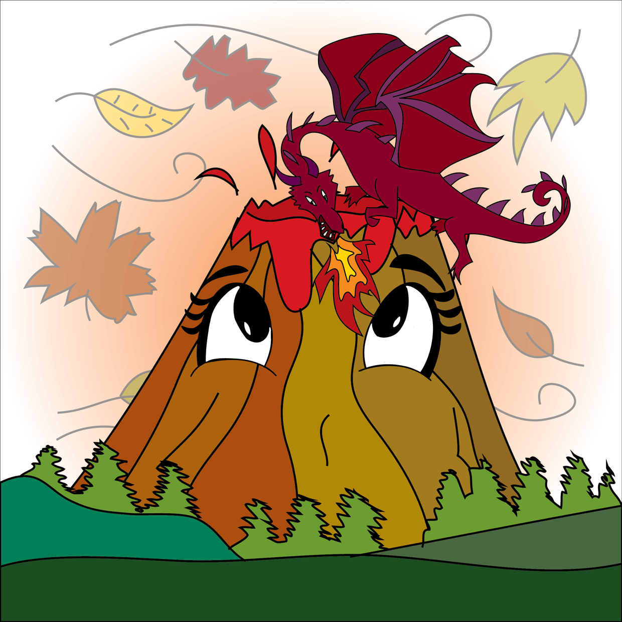 Cute Mountain #3633