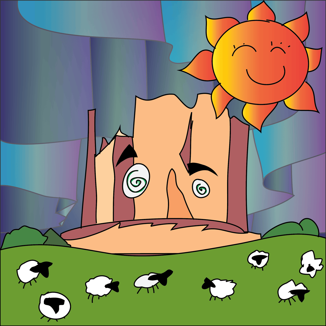 Cute Mountain #3644