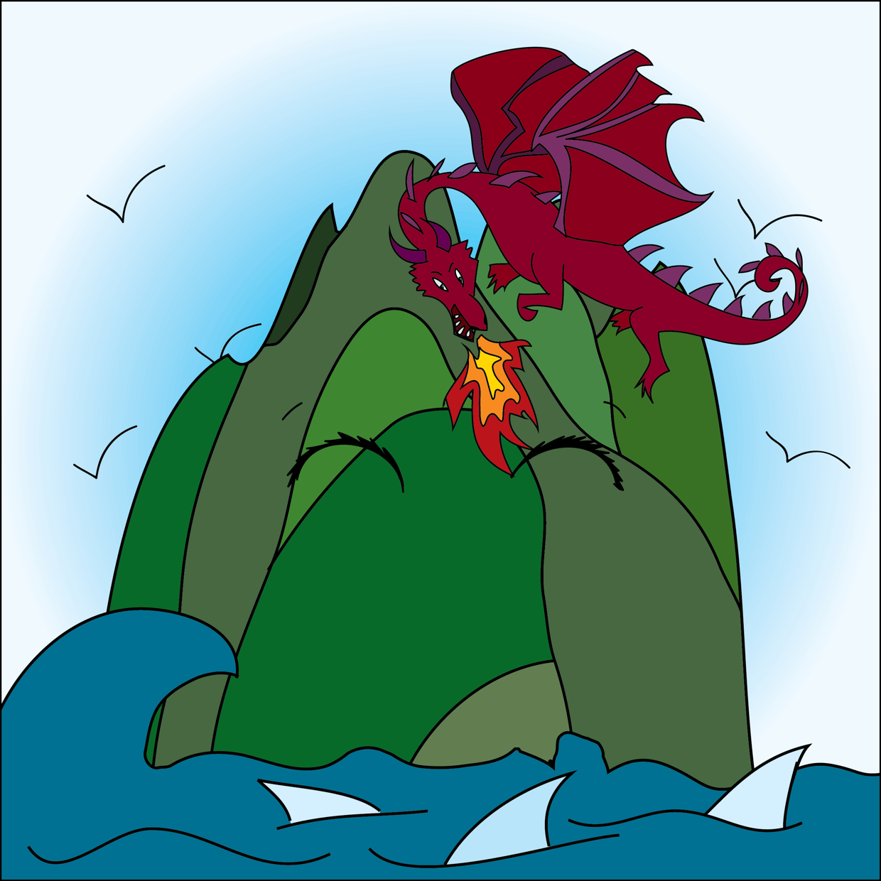 Cute Mountain #3645