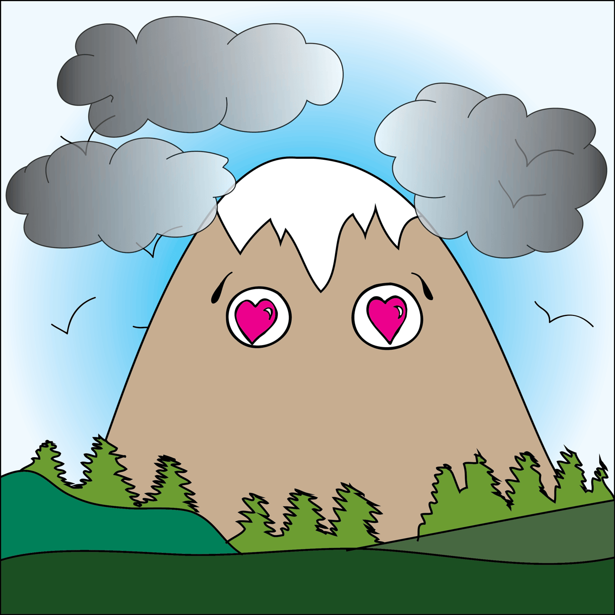 Cute Mountain #3675
