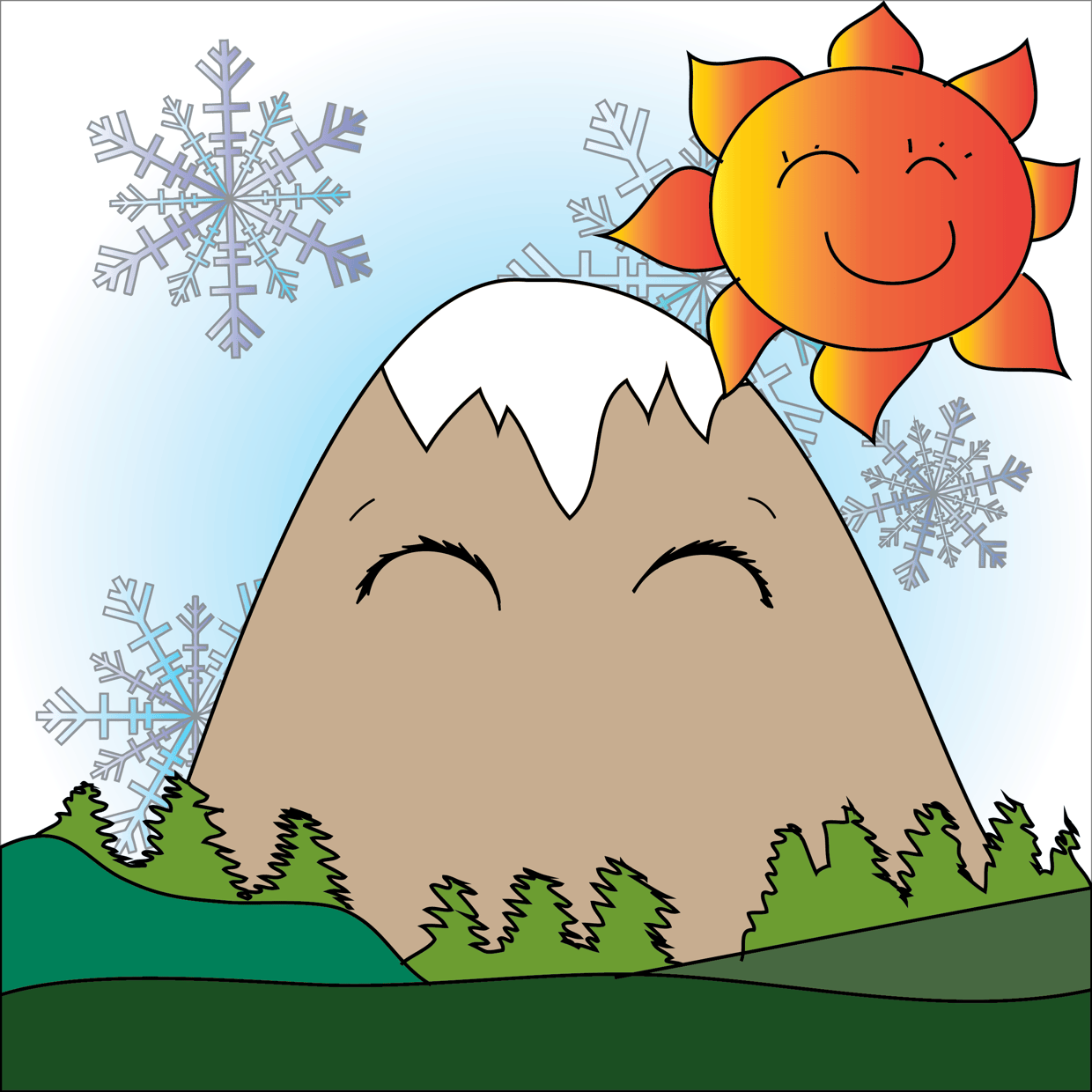 Cute Mountain #3683
