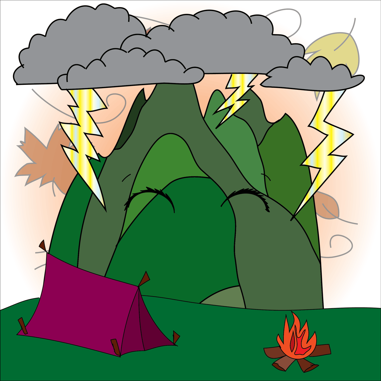 Cute Mountain #3692
